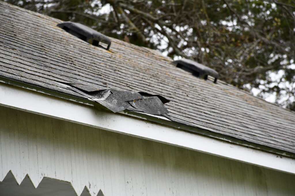 Damaged Roof Shingle Repair Dallas Fort Worth